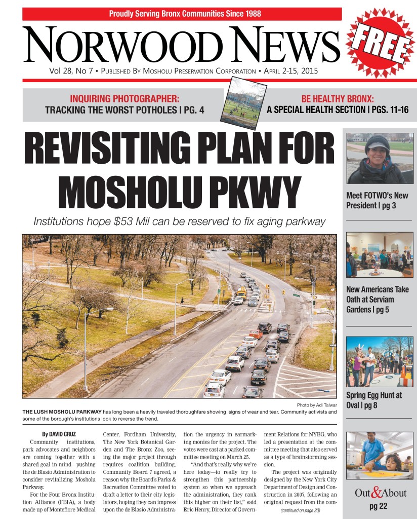 Revisting Plan for Mosholu Parkway