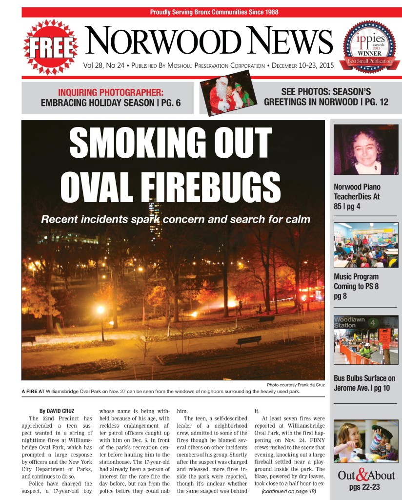 Norwood News Vol. 28 No. 24 (Front Page)